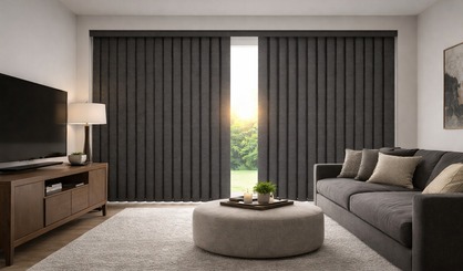 Vertical Black Out Blinds